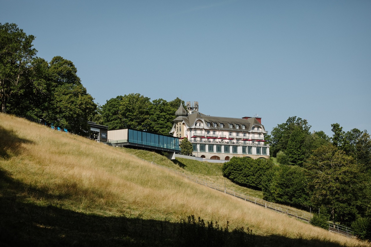 The Pavilion is the jewel in the event crown on Bern's local mountain