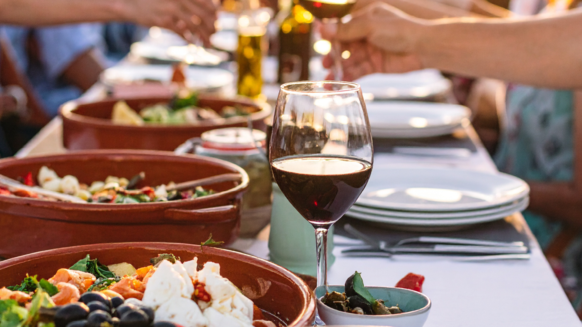 The Gurten Tavolata table at Restaurant Gurtners.