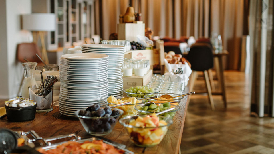 Le buffet du brunch du restaurant Gurtners.