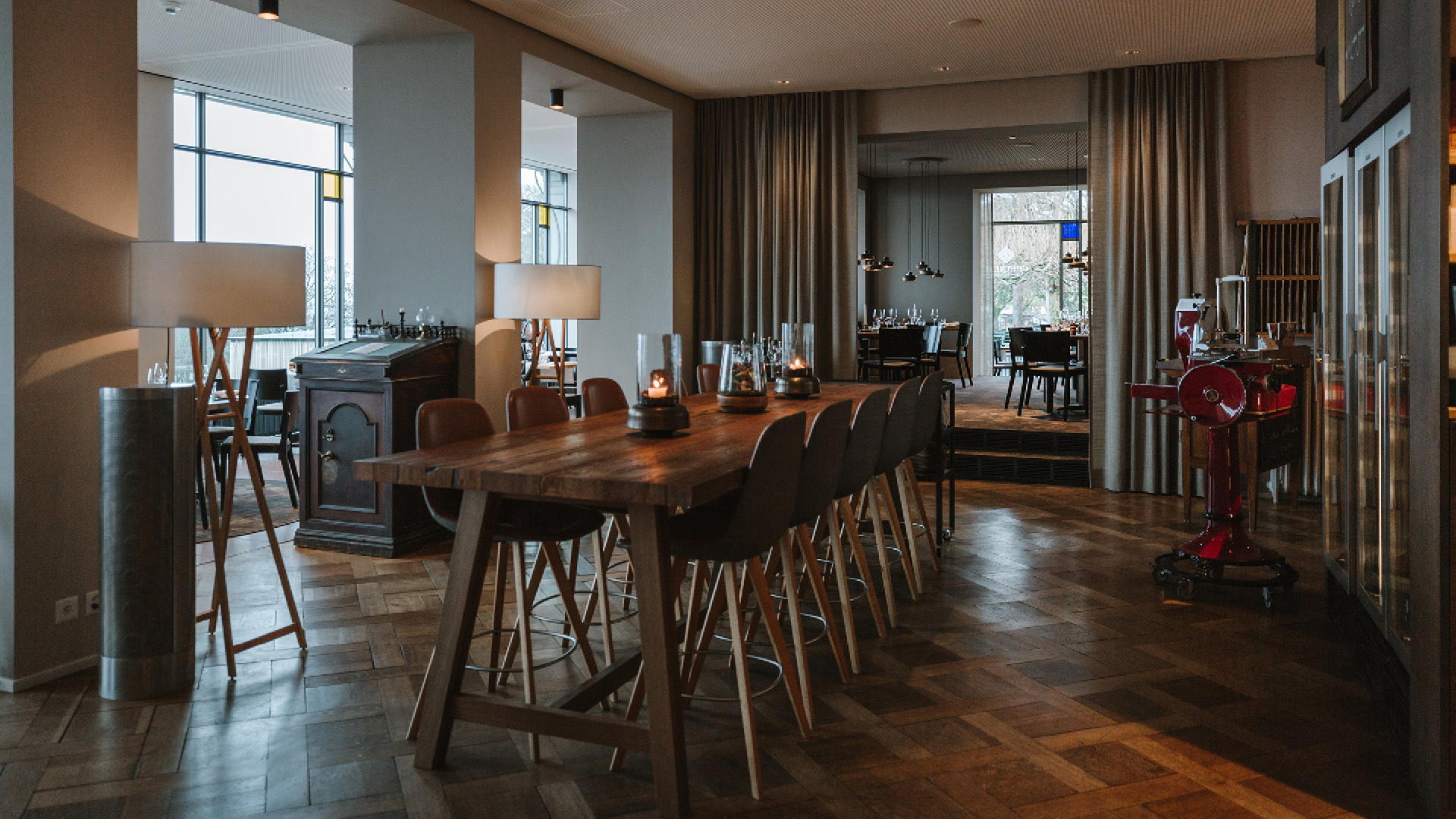 Hochtisch des Restauraurant Gurtners